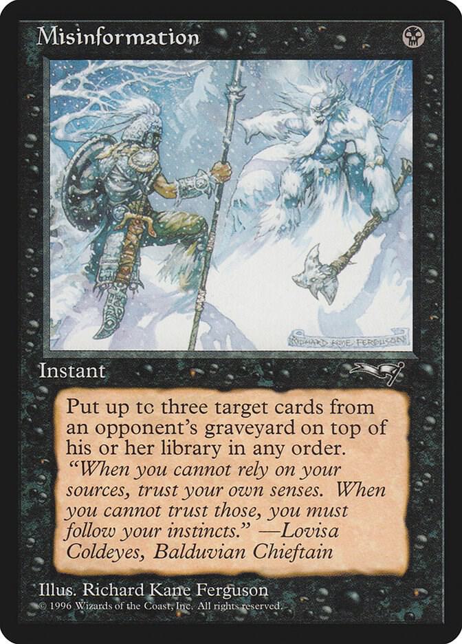 Misinformation (56) [Alliances]