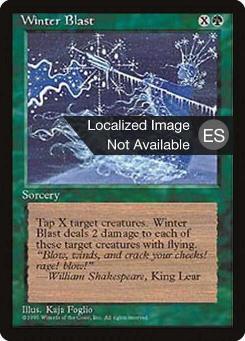 Winter Blast (290) [Fourth Edition Foreign Black Border]