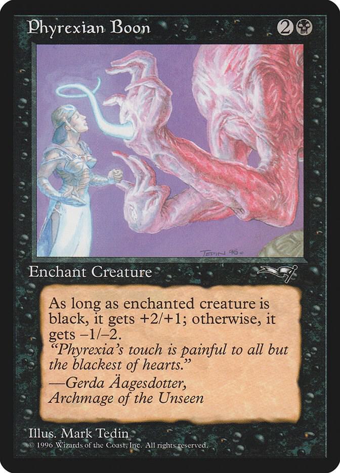 Phyrexian Boon (23) [Alliances]