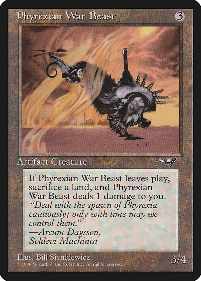 Phyrexian War Beast (170) [Alliances]