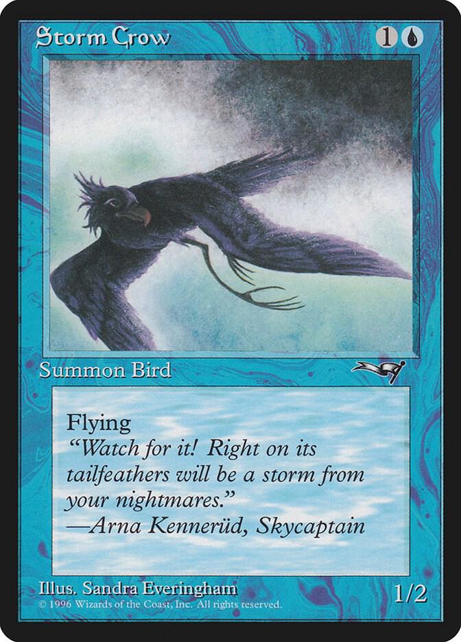 Storm Crow (Flying Left) (55) [Alliances]
