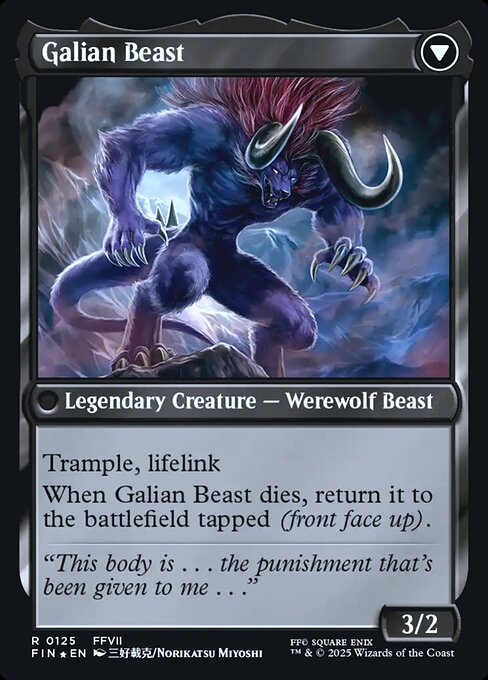 Vincent Valentine (125) [Prerelease Cards] Reverse
