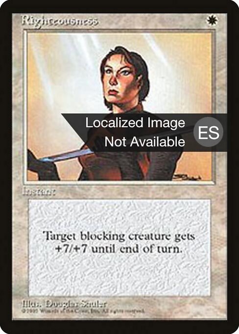 Righteousness (46) [Fourth Edition Foreign Black Border]