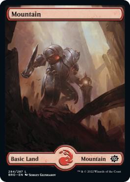 Mountain (284) - Full Art [The Brothers' War]