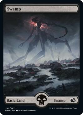 Swamp (282) - Full Art [The Brothers' War]
