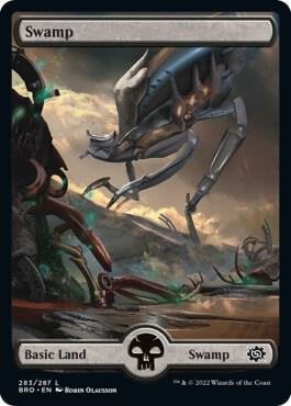 Swamp (283) - Full Art [The Brothers' War]