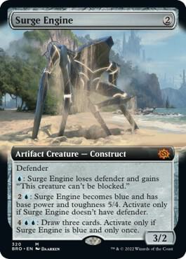 Surge Engine (Extended Art) (320) [The Brothers' War] [Extended Art]