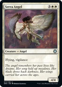 Serra Angel (17) [Game Night: Free-for-All]