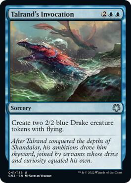 Talrand's Invocation (41) [Game Night: Free-for-All]