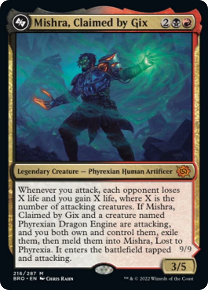 Mishra, Claimed by Gix (216) [The Brothers' War]