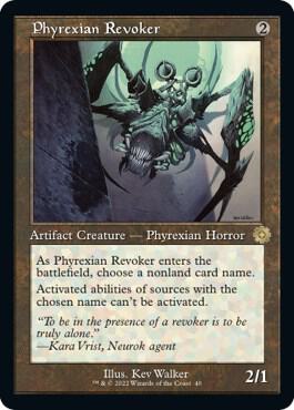 Phyrexian Revoker (40) [The Brothers' War Retro Artifacts]