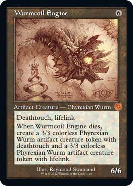 Wurmcoil Engine (Schematic) (126) [The Brothers' War Retro Artifacts]