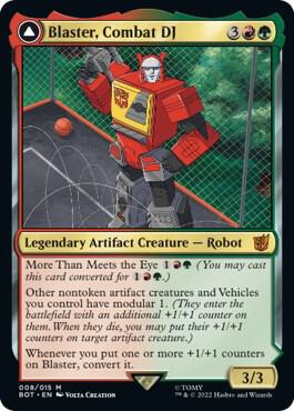 Blaster, Combat DJ (8) [Transformers]