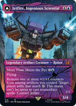 Jetfire, Ingenious Scientist (Shattered Glass) (18) [Transformers] [Borderless]