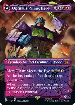 Optimus Prime, Hero (Shattered Glass) (27) [Transformers] [Borderless]
