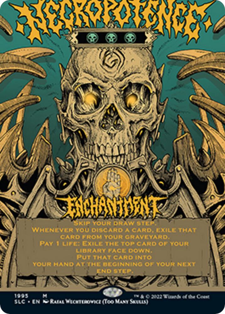Necropotence (1995) [Secret Lair Countdown Kit] [Borderless]
