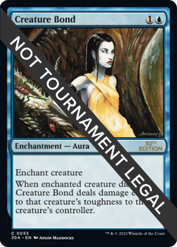 Creature Bond (55) [30th Anniversary Edition]
