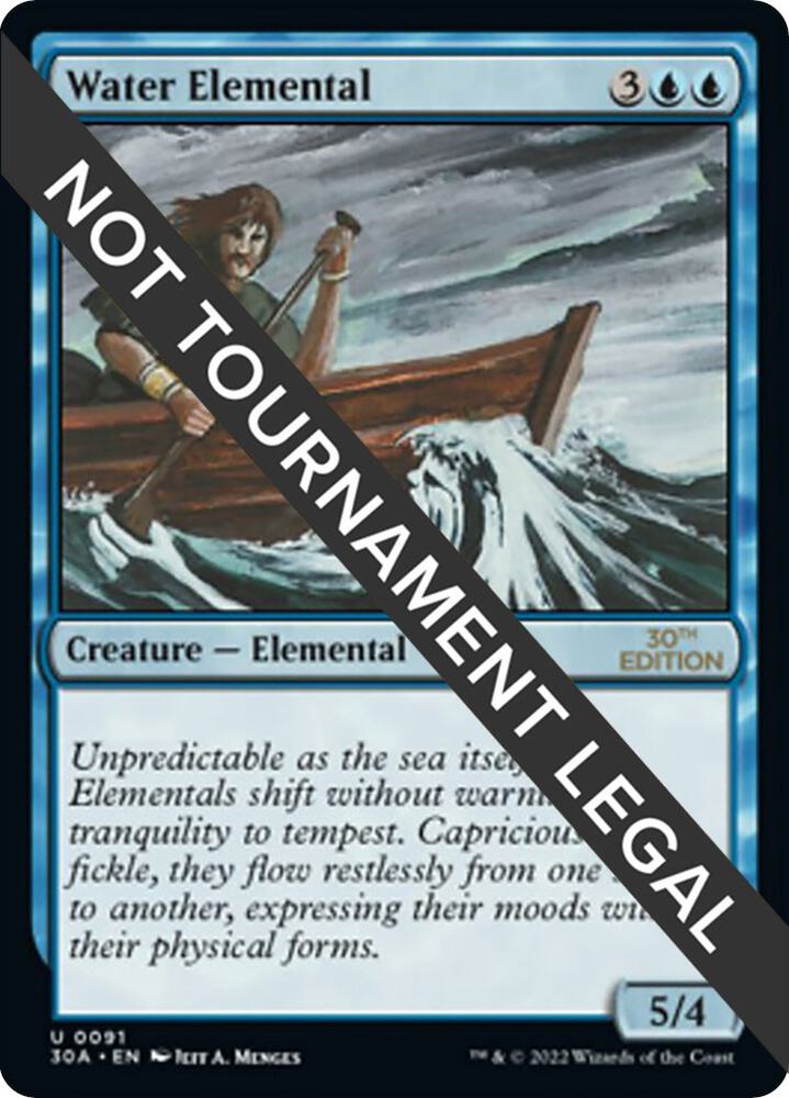 Water Elemental (91) [30th Anniversary Edition]