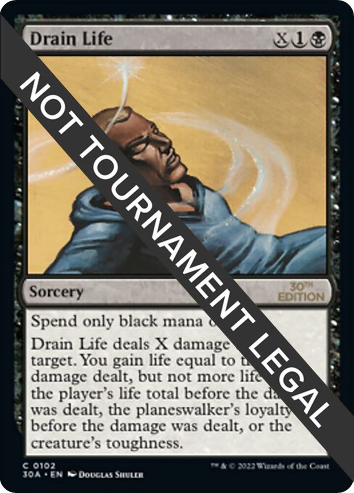 Drain Life (102) [30th Anniversary Edition]