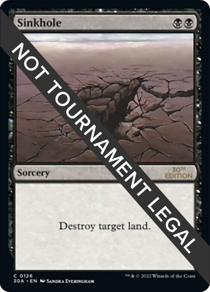Sinkhole (126) [30th Anniversary Edition]