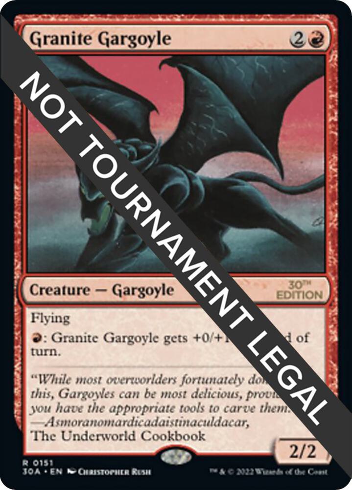 Granite Gargoyle (151) [30th Anniversary Edition]
