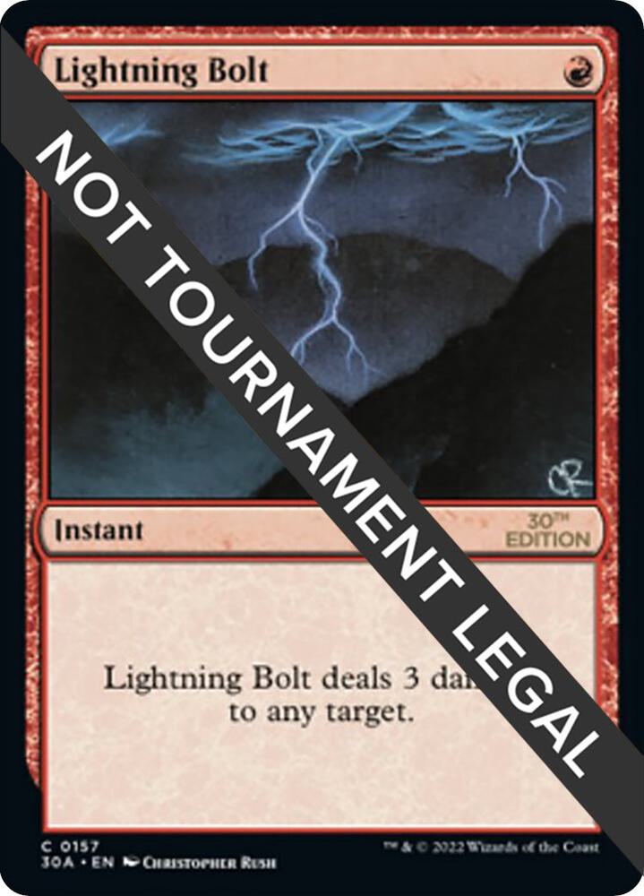 Lightning Bolt (157) [30th Anniversary Edition]