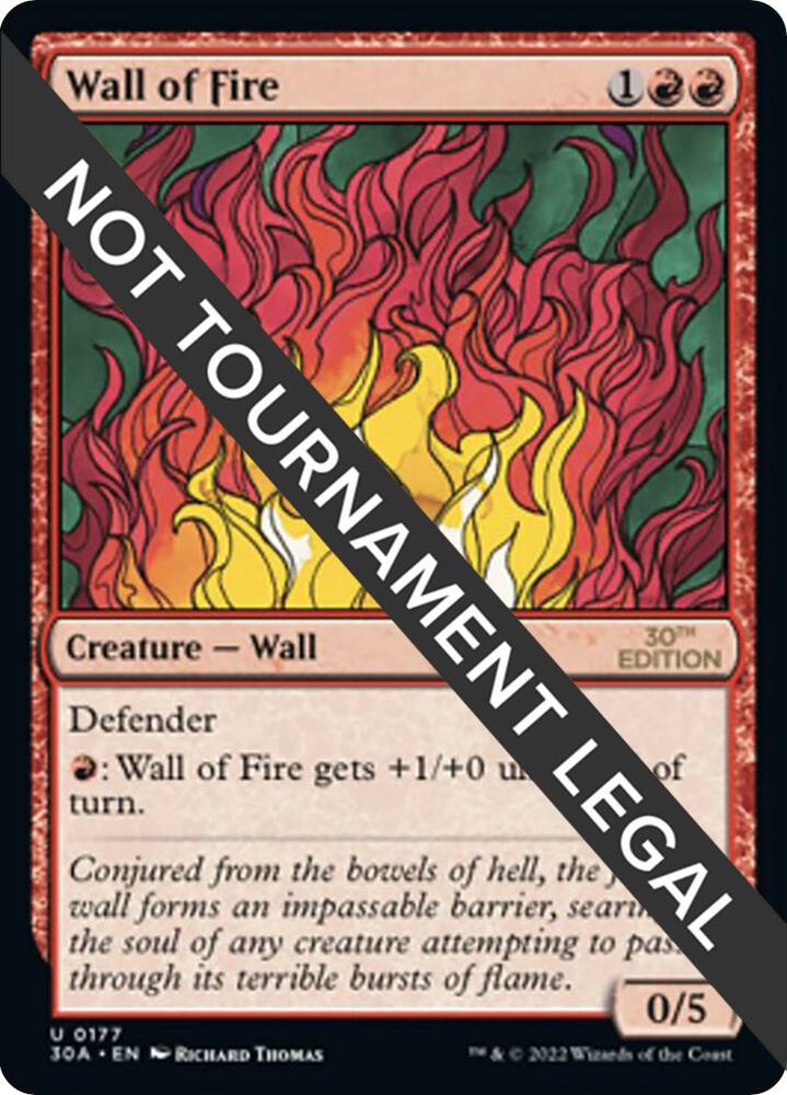 Wall of Fire (177) [30th Anniversary Edition]