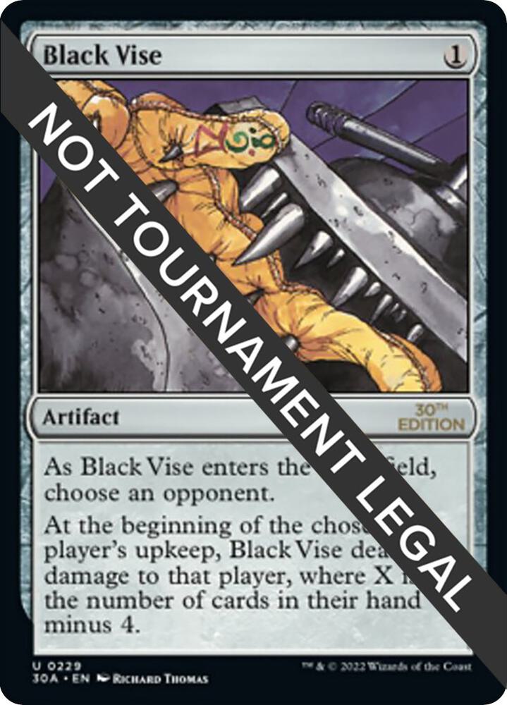 Black Vise (229) [30th Anniversary Edition]