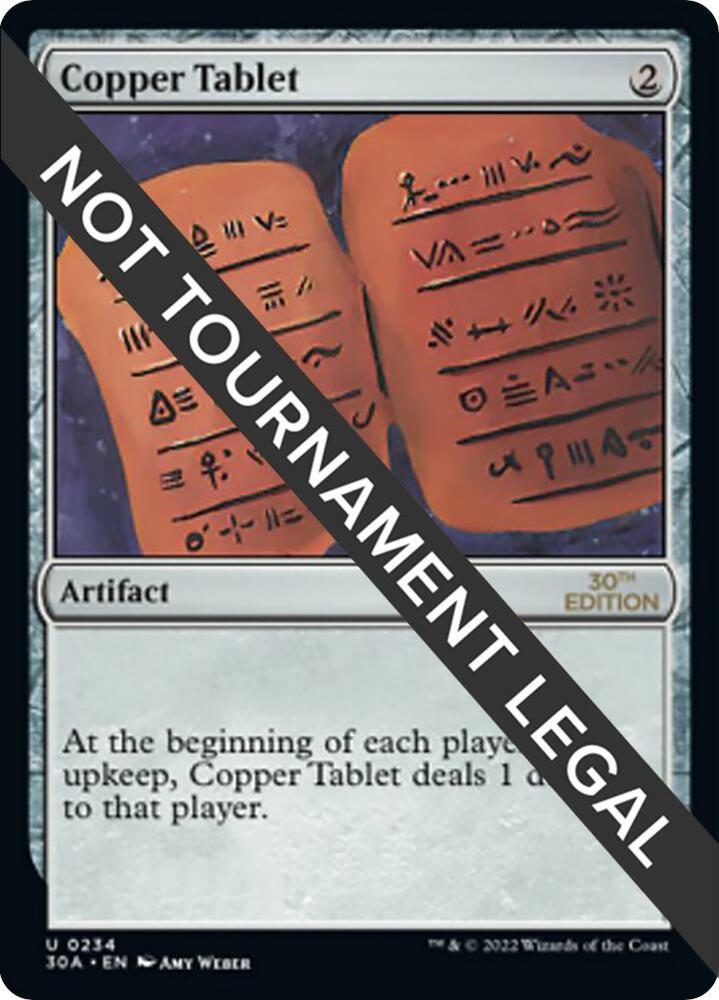 Copper Tablet (234) [30th Anniversary Edition]