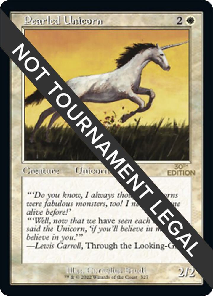 Pearled Unicorn (Retro Frame) (327) [30th Anniversary Edition]