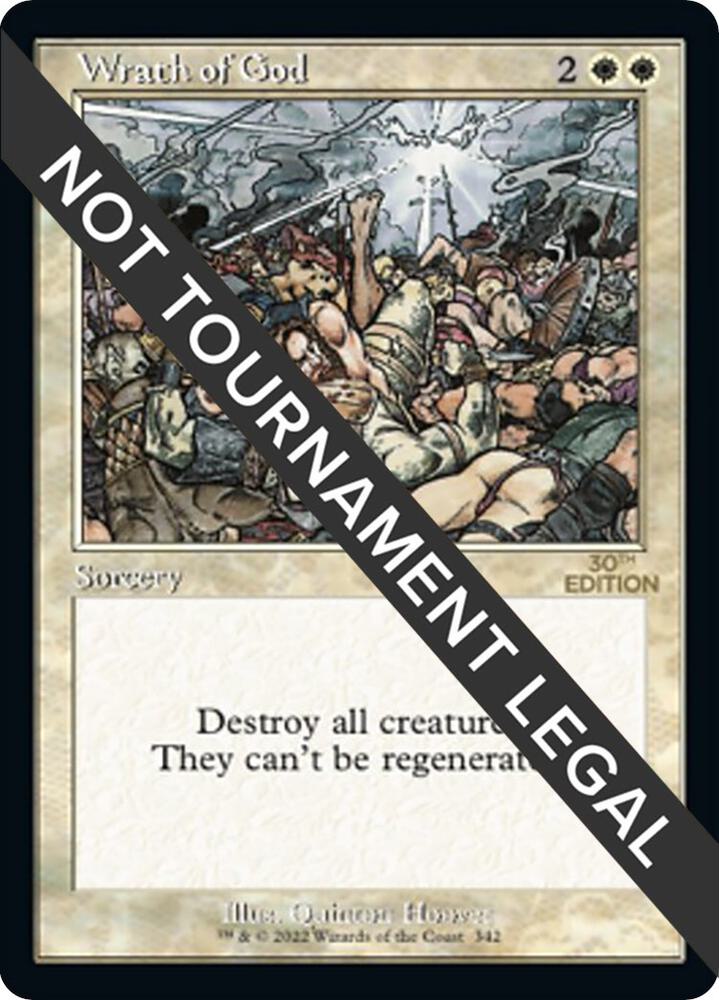 Wrath of God (Retro Frame) (342) [30th Anniversary Edition]