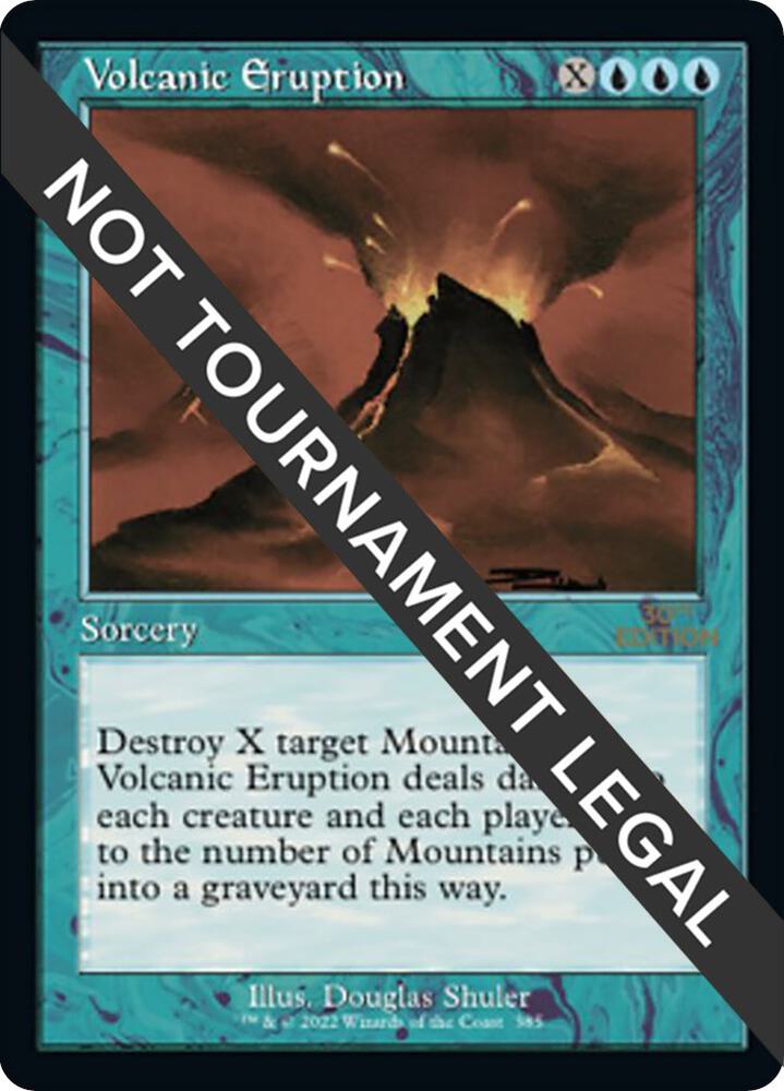 Volcanic Eruption (Retro Frame) (385) [30th Anniversary Edition]