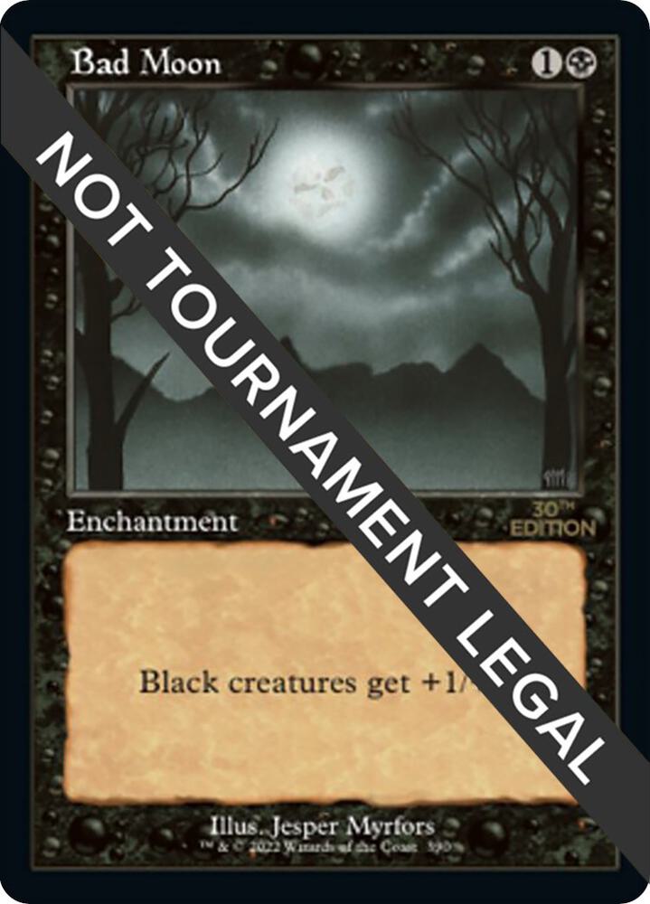 Bad Moon (Retro Frame) (390) [30th Anniversary Edition]