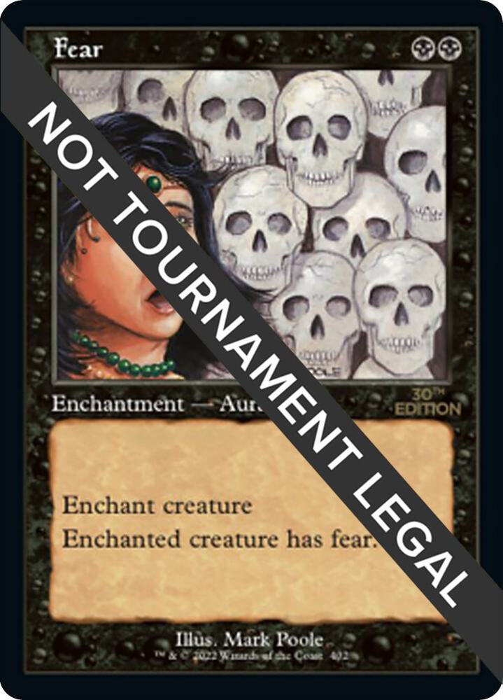 Fear (Retro Frame) (402) [30th Anniversary Edition]