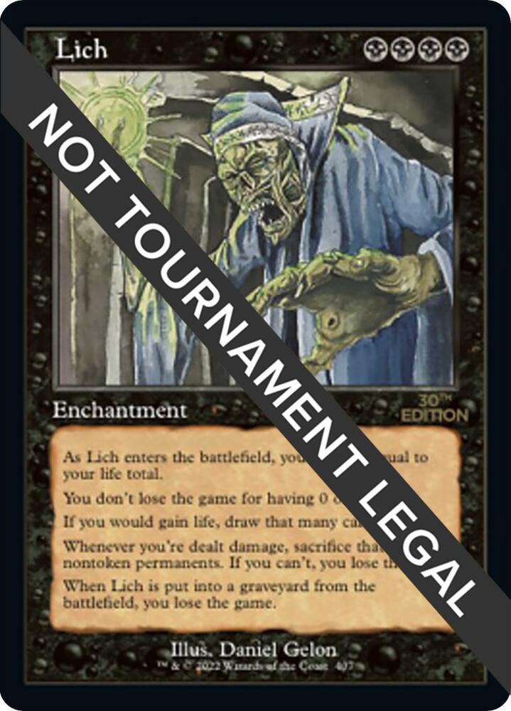 Lich (Retro Frame) (407) [30th Anniversary Edition]