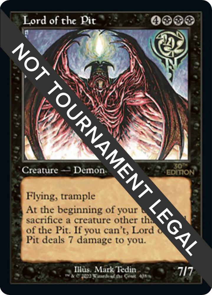 Lord of the Pit (Retro Frame) (408) [30th Anniversary Edition]