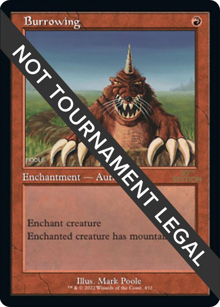 Burrowing (Retro Frame) (432) [30th Anniversary Edition]