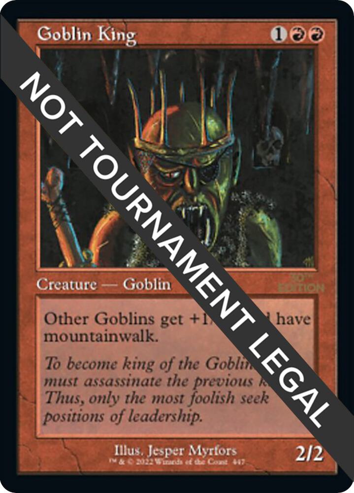 Goblin King (Retro Frame) (447) [30th Anniversary Edition]