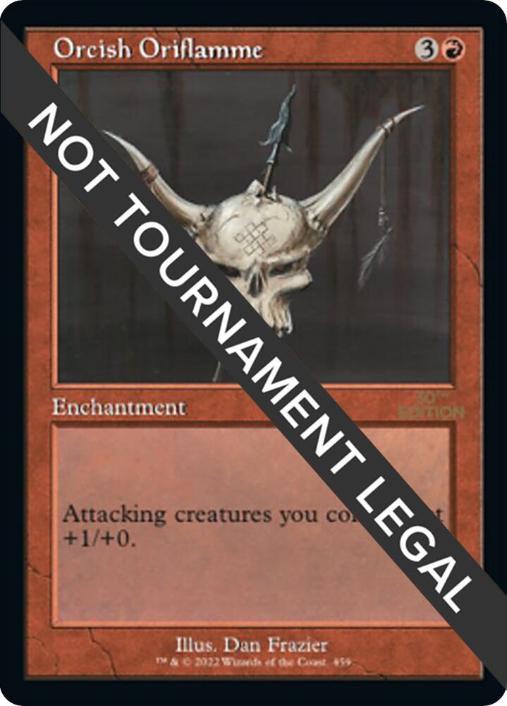 Orcish Oriflamme (Retro Frame) (459) [30th Anniversary Edition]