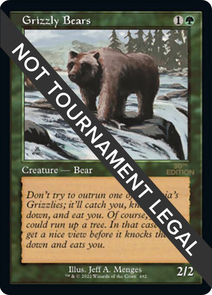 Grizzly Bears (Retro Frame) (492) [30th Anniversary Edition]