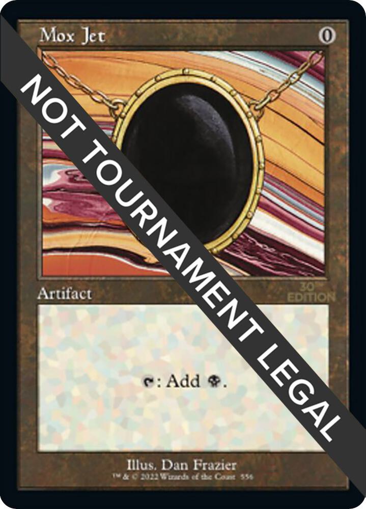 Mox Jet (Retro Frame) (556) [30th Anniversary Edition]
