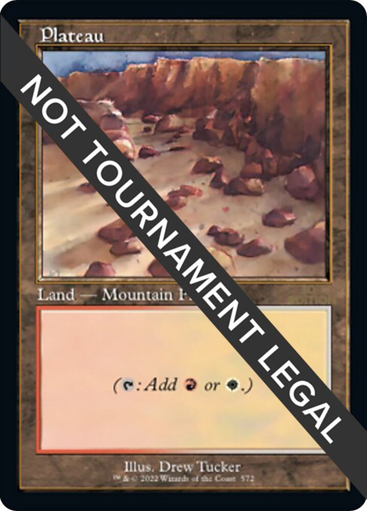 Plateau (Retro Frame) (572) [30th Anniversary Edition]