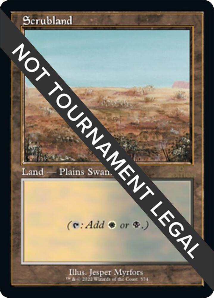 Scrubland (Retro Frame) (574) [30th Anniversary Edition]