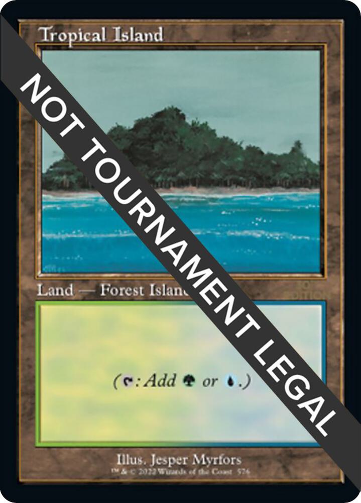 Tropical Island (Retro Frame) (576) [30th Anniversary Edition]
