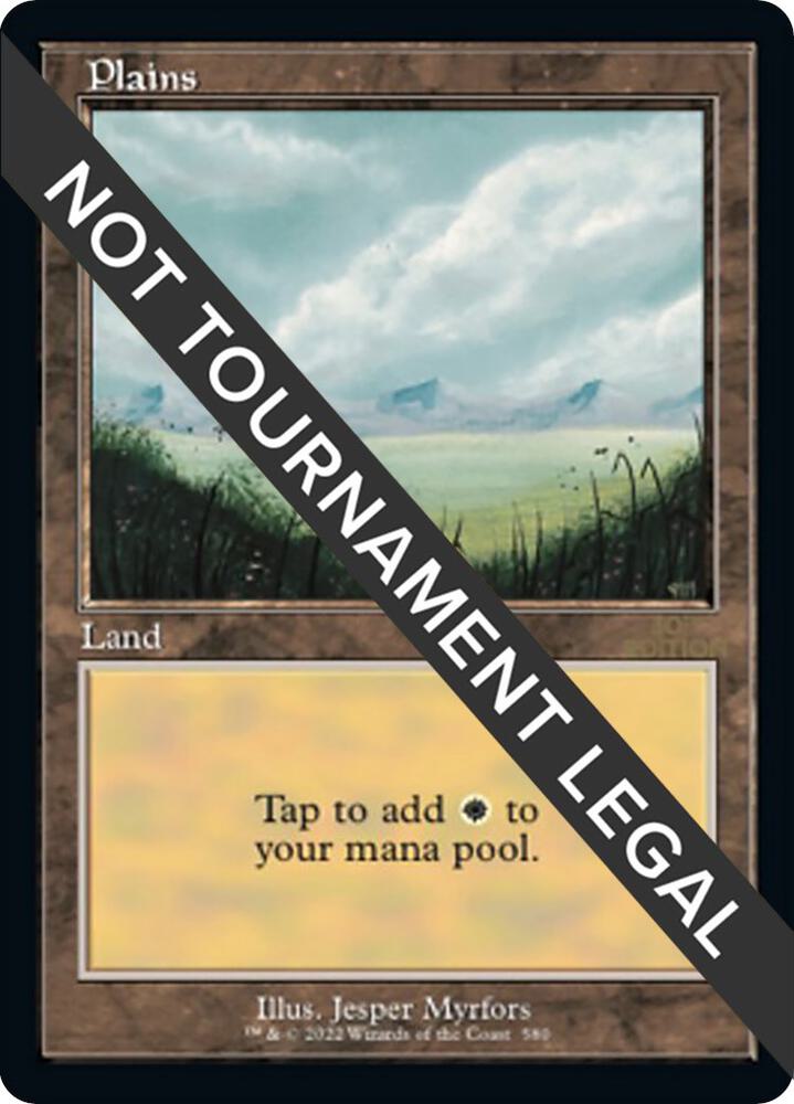 Plains (580) (Retro Frame) [30th Anniversary Edition]