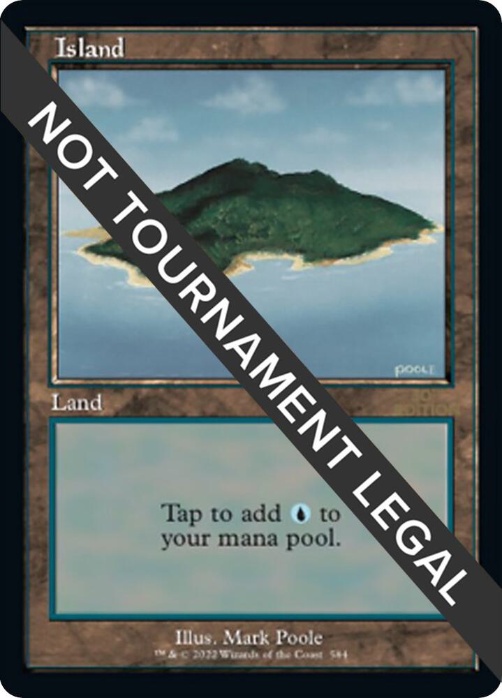 Island (584) (Retro Frame) [30th Anniversary Edition]