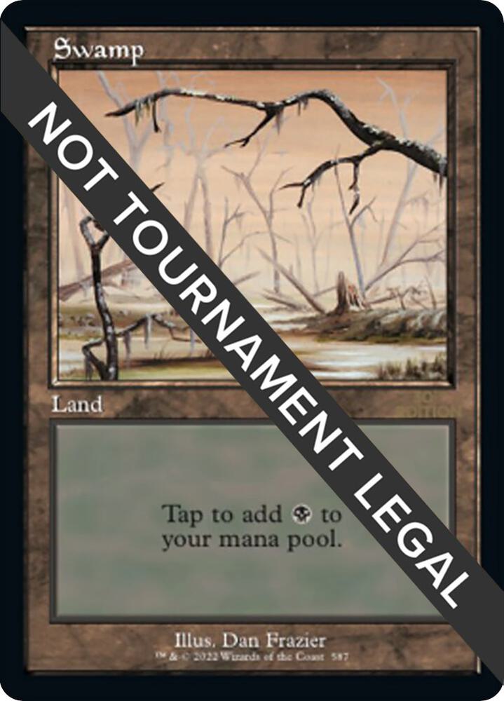 Swamp (587) (Retro Frame) [30th Anniversary Edition]
