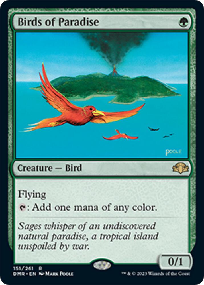 Birds of Paradise (151) [Dominaria Remastered]