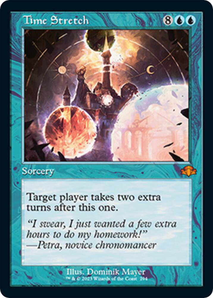 Time Stretch (Retro Frame) (294) [Dominaria Remastered]
