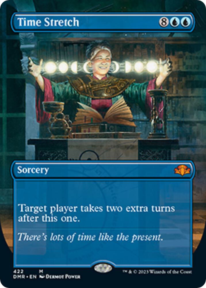Time Stretch (Borderless) (422) [Dominaria Remastered] [Borderless]